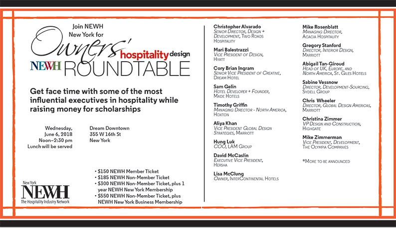 New York Newh Owners Roundtable The Fair Market Value Of This Event Is 80 And May Be Tax Deductible As A Business Expense Remainder Can Considered Charitable Contribution