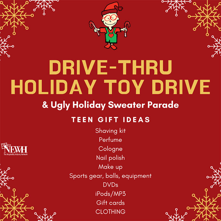 Sunshine NEWH Drive-Thru Holiday Toy Drive - NEWH