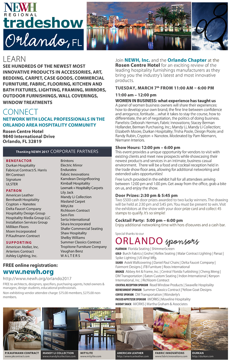 Orlando Newh Regional Tradeshow Newh